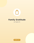 Family Gratitude Jar Digital Kit